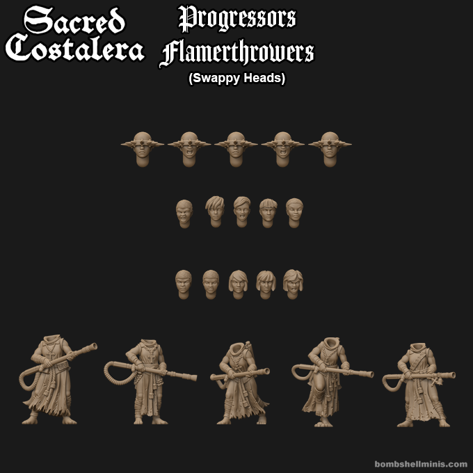 Progressors w/Flamethrowers (5)