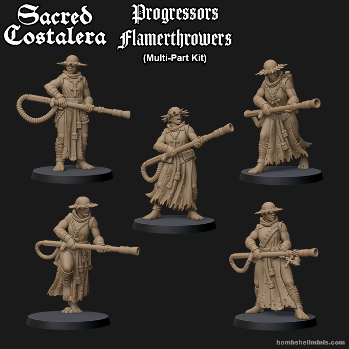 Progressors w/Flamethrowers (5)