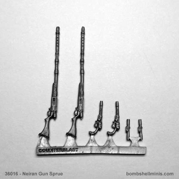 Neiran Guns Sprue