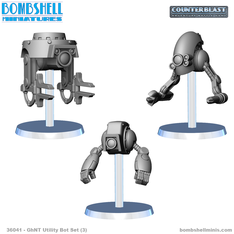 GhNT Utility Bot Set (3)