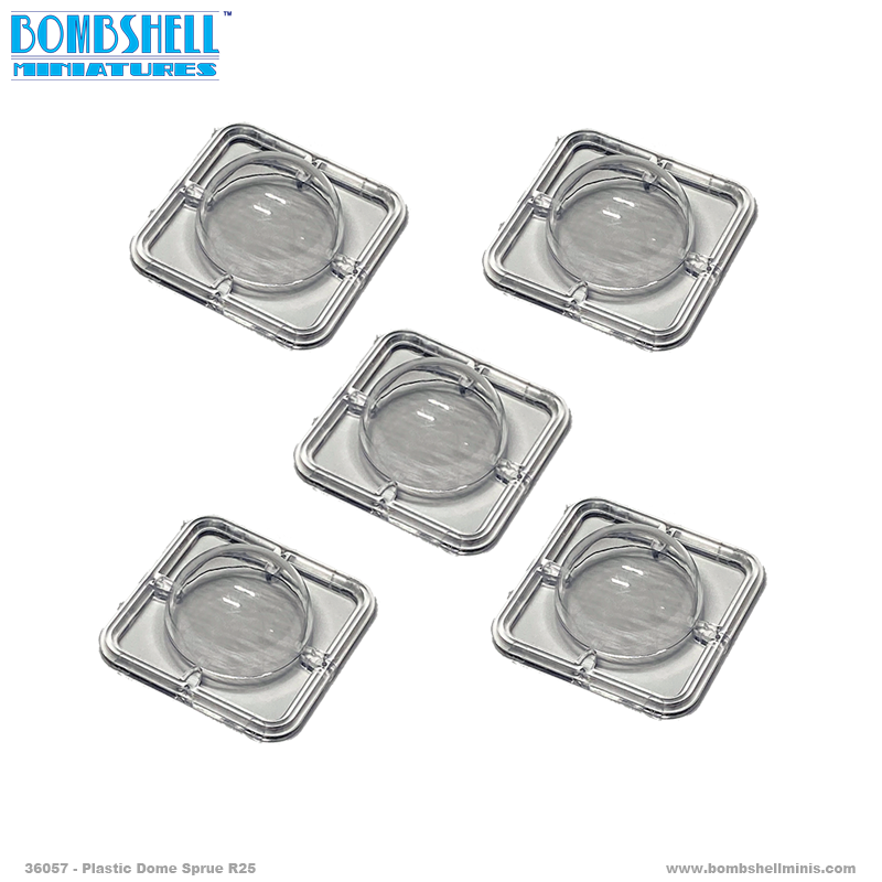 Plastic Domes R25