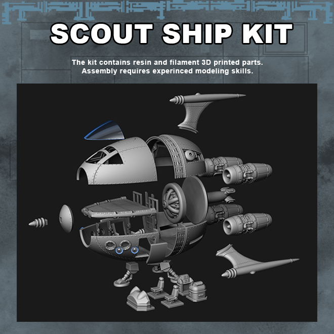 ISW-71B Scout Ship Kit