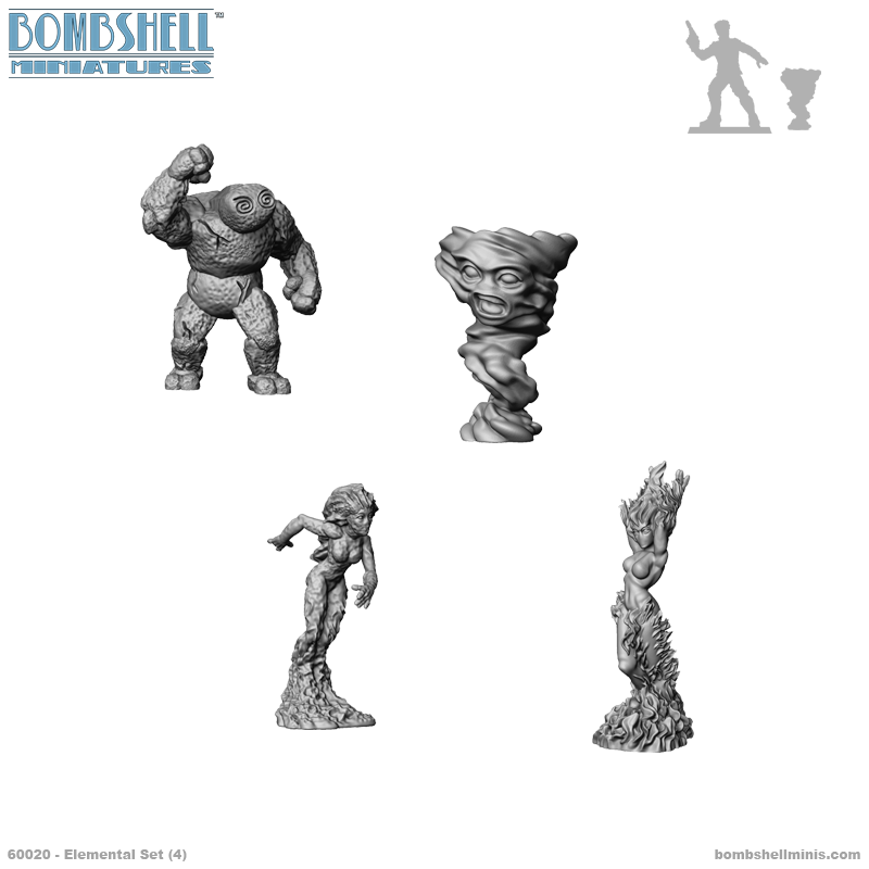 Elementals Set (4)