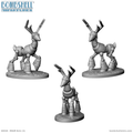 Robot Reindeer Set (3) 28mm