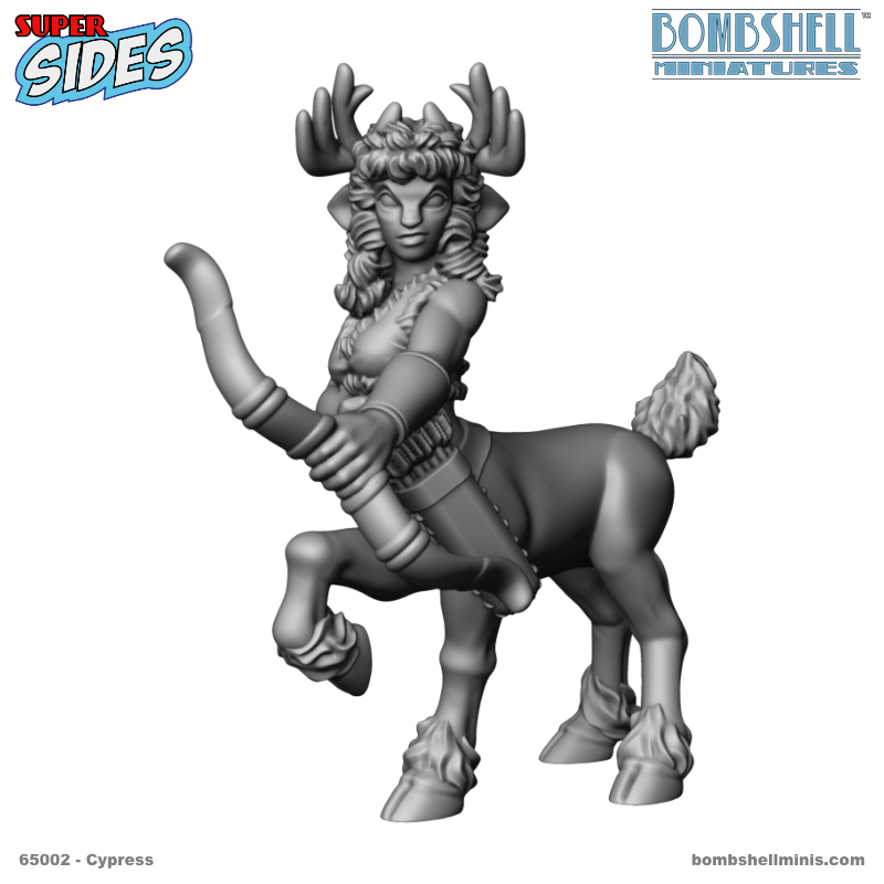 Cypress the Cervitaur - Super Side