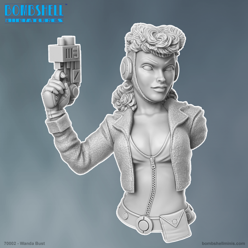 Bust - Wanda Whitestar