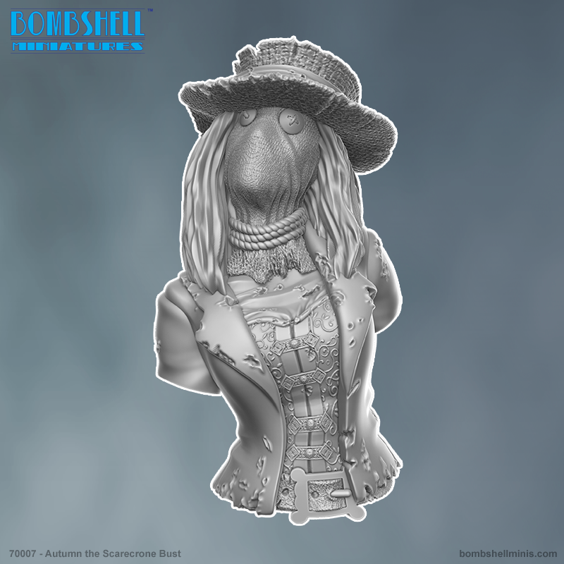 Bust - Autumn the Scarecrone